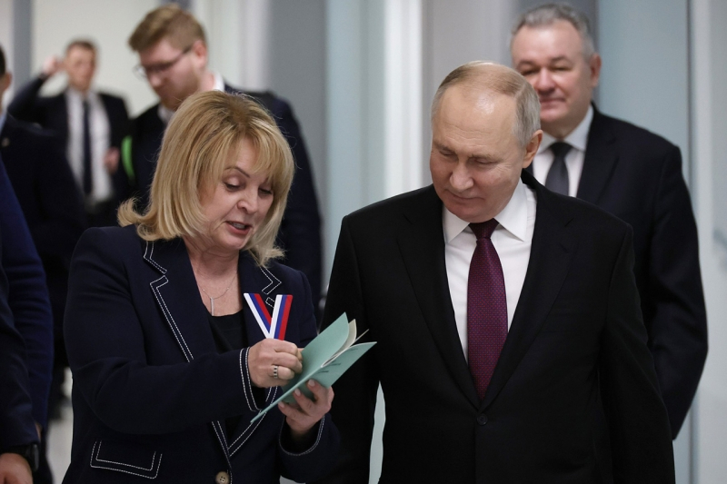 Путин подал документы на выборы 2024 в ЦИК