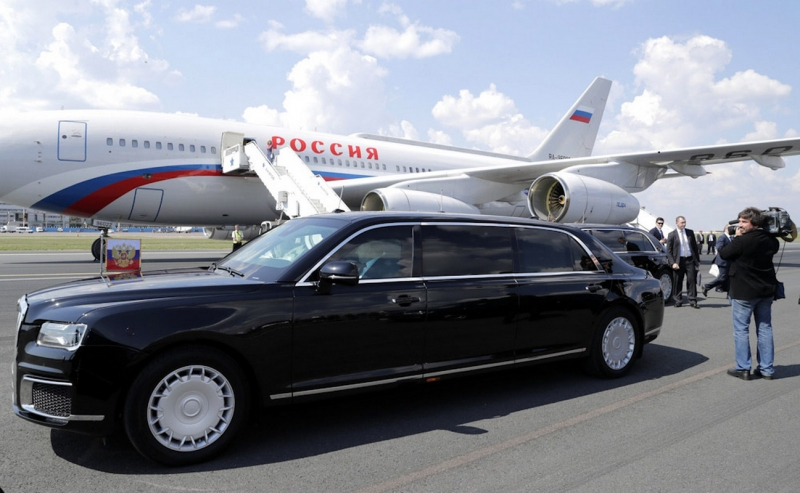 Борт Путина сел в закрытом аэропорту Краснодара