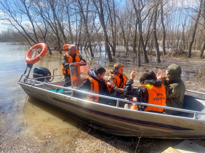 Вода в Ишиме опустилась ниже опасных значений