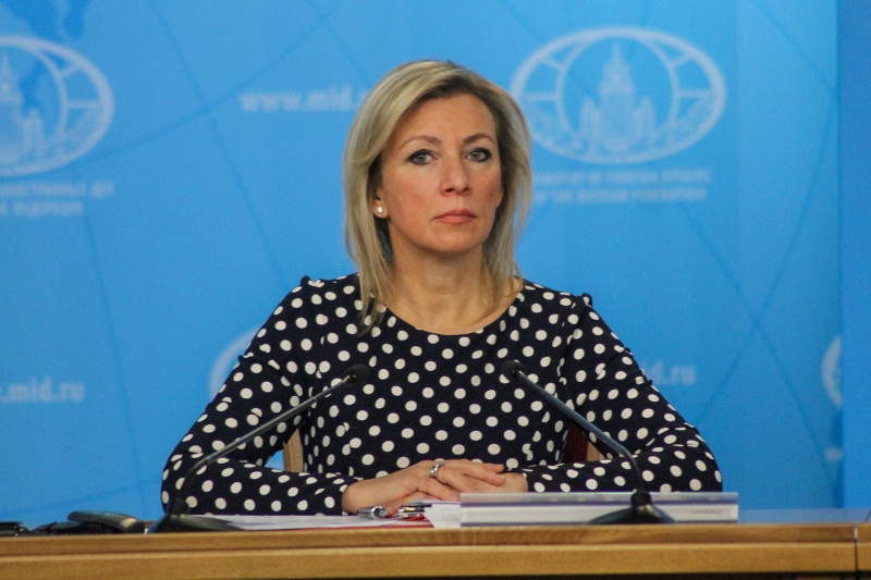 Захарова прокомментировала слова Зеленского про Бога: что-то на языке древних людей