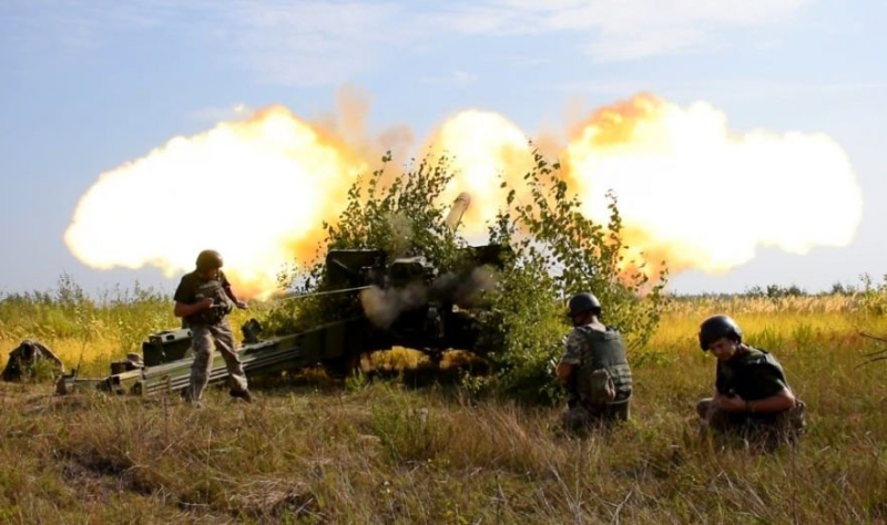 Bild: ВСУ бьют немецкой гаубицей Panzerhaubitze 2000 по территории России