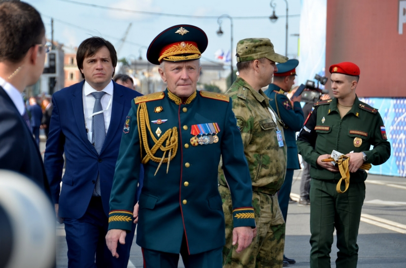 Как прошел Главный парад ВМФ в Петербурге: фоторепортаж