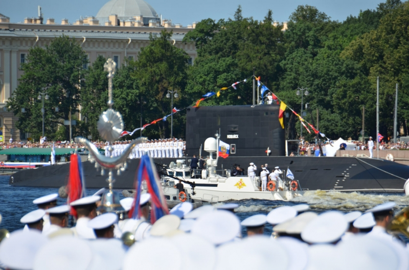 Как прошел Главный парад ВМФ в Петербурге: фоторепортаж