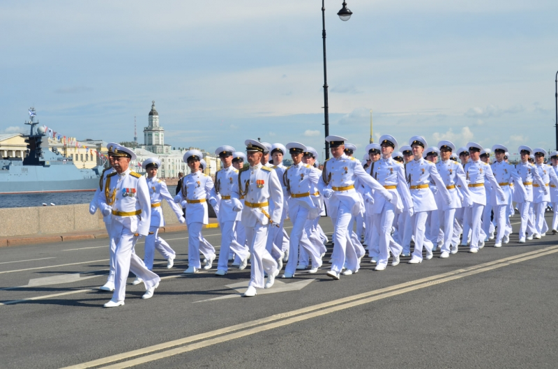 Как прошел Главный парад ВМФ в Петербурге: фоторепортаж