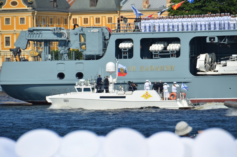 Как прошел Главный парад ВМФ в Петербурге: фоторепортаж