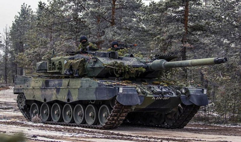 &laquo;РВ&raquo;: Дрон бригады ВС&nbsp;России поразил немецкий танк Leopard под Донецком
