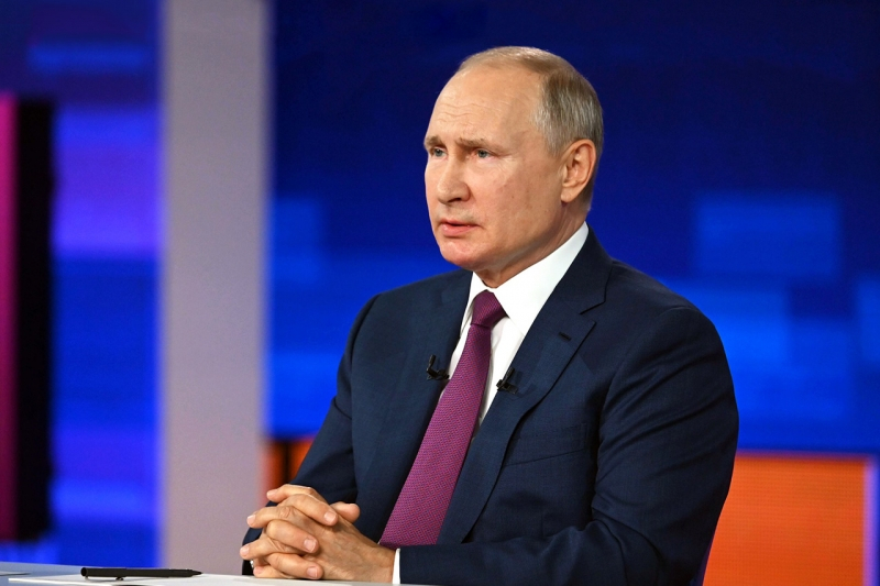 Путин поздравил жителей Дальнего Востока с Новым годом