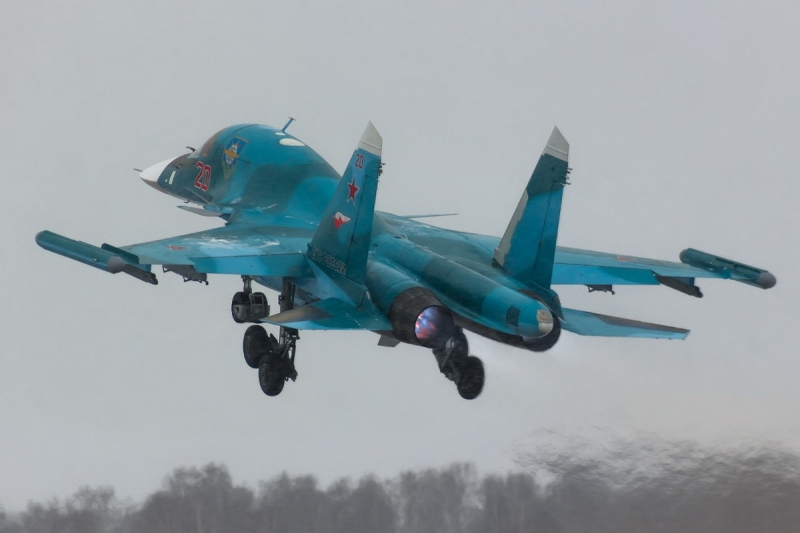 Ночной удар Су-34: ВС РФ сообщили о ликвидации цели на южном фронте
